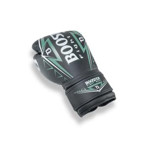 bg-war-bk-mil-12-oz-thai-boxing-gloves-booster-fight-gear-warrior-series-black-green