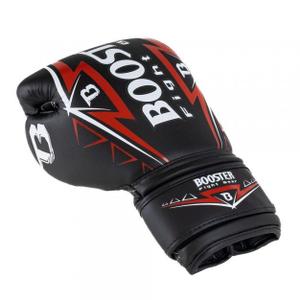 bg-war-bk-rd-12-oz-thai-boxing-gloves-booster-fight-gear-warrior-series-black-red
